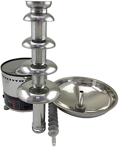 🍫 5-Tier Chocolate Fountain – Perfect for Parties & Events! 🍓🍪