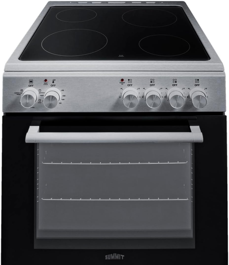 ✨ 24" Electric Smooth Top Range – Stylish, ADA Compliant, and Perfect for Your Kitchen! 🍳🍽️