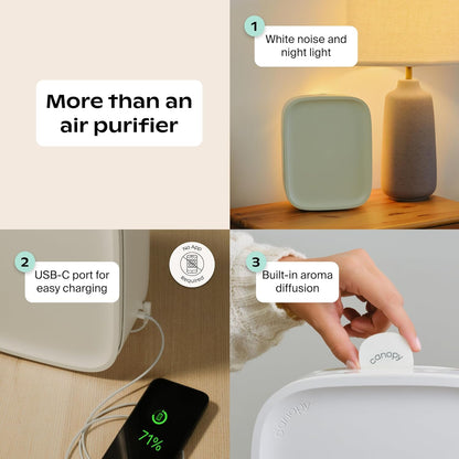 🌬️ Air Purifier for Bedroom – Clean, Fresh Air All Night 🌙✨