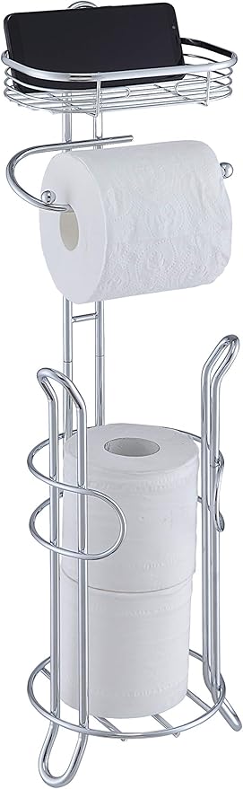 ✨ Stylish & Durable Bathroom Storage Organizer – Keep Your Toilet Paper Neat & Tidy! 🚽📦