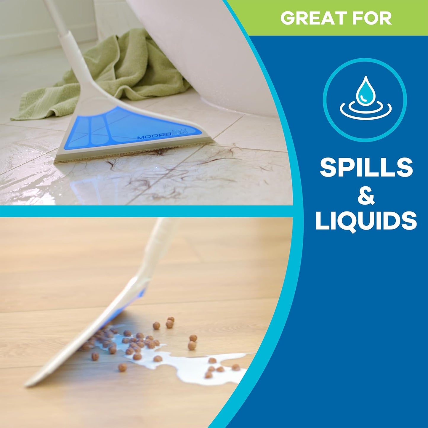 ✨ Premium Helio Squeegee for Effortless Cleaning – Perfect for Windows, Hardwood & Furniture! 🧼💧
