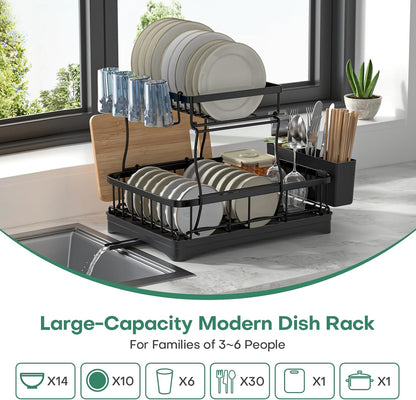 ✨ Smart Kitchen Organizer – Automatic, Space-Saving Storage for Your Countertop! 🍴🍳