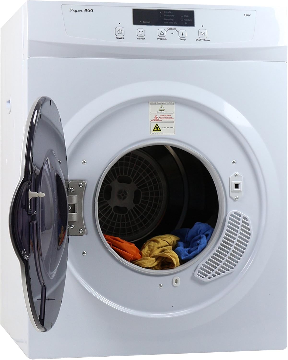 🌟 Compact 3.5 Cu. Ft. Dryer – Energy Efficient & Space-Saving! 🌟