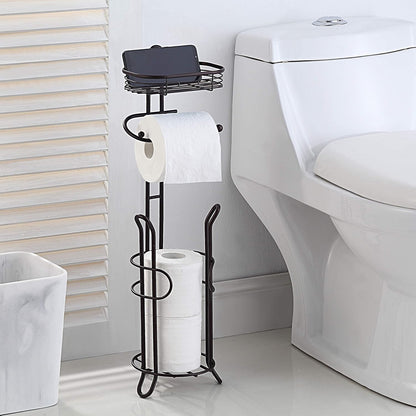 ✨ Stylish & Durable Bathroom Storage Organizer – Keep Your Toilet Paper Neat & Tidy! 🚽📦